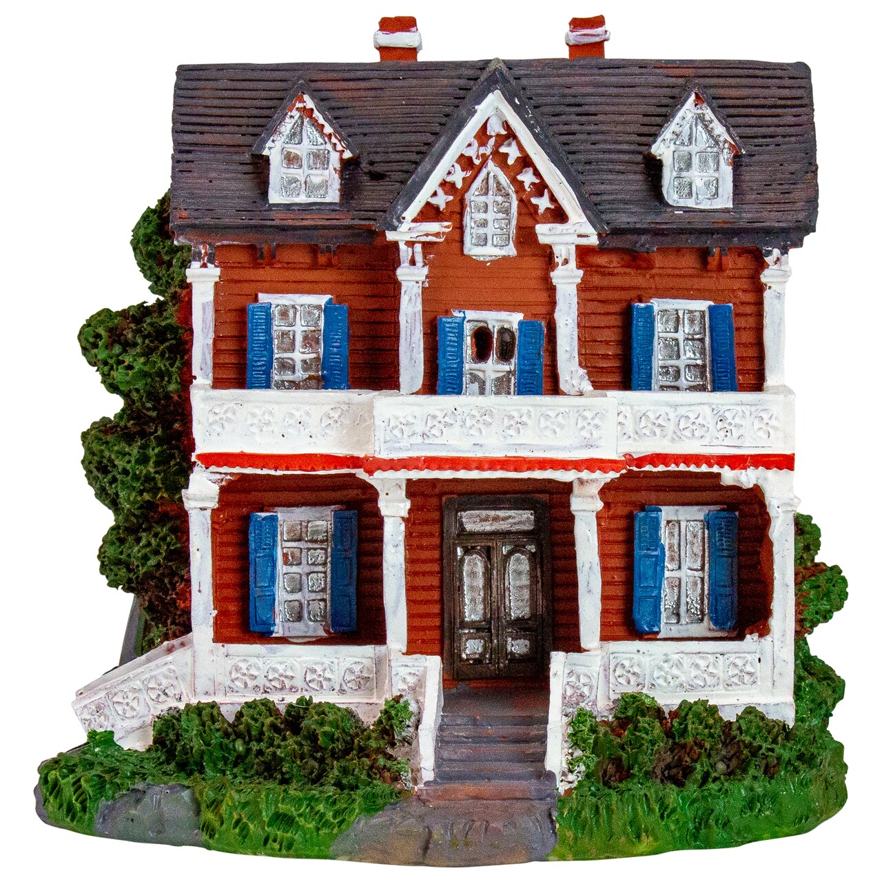 Northlight LED Lighted Colonial House Christmas Village Decoration - 4.5"